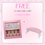 TNV Soft Gel Extension Kit (Gel-X) + FREE Flash Cure Lamp!