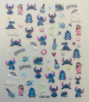 Stitch 3D Stickers