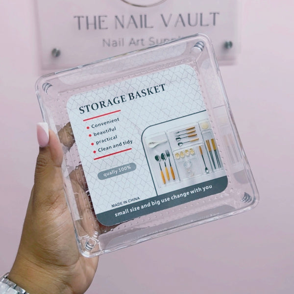 Square Acrylic Storage Container