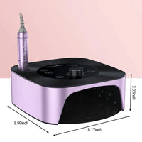 MelodySusie X-C320C 2-in-1 Nail Lamp & E-File (30,000 RPM)