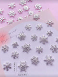 Mixed Snowflake Charms (30pc)