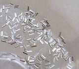 TNV Crystal Clear Rectangle Flatback Rhinestones (50pc)