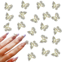 Bling Butterfly Charms (10pc)