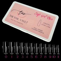 Puntas TNV Soft Gel (Gel-X) Stiletto XL