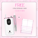 MelodySusie MR5 Rechargeable E-File + FREE E-File Storage Caddy!