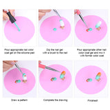 Silicone Paint Palette Mat