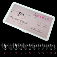 TNV Soft Gel (Gel-X) Tips Oval Short