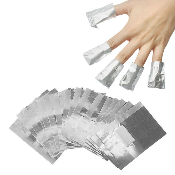 Envolturas de papel de aluminio para remojar (100 unidades)