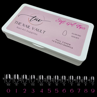 TNV Soft Gel (Gel-X) Tips Almond Short