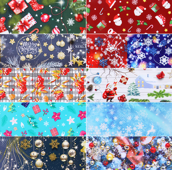 Christmas Transfer Foil Set (10 Patterns)