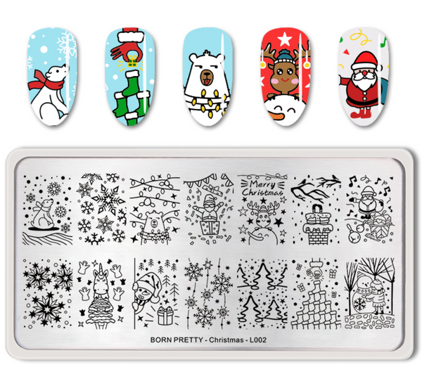 Christmas Stamping Plate