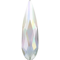 2304 Swarovski Crystals Raindrop AB Flatback