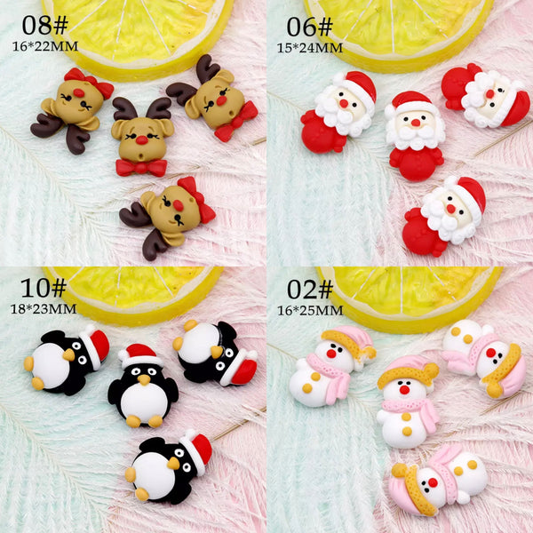 Christmas Character Charms (2pc)