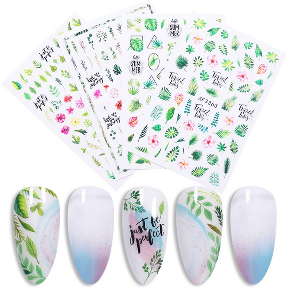 Tropical Vibes Stickers