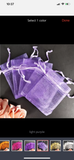 Organza Bags (Set of 10) (4”x6”)