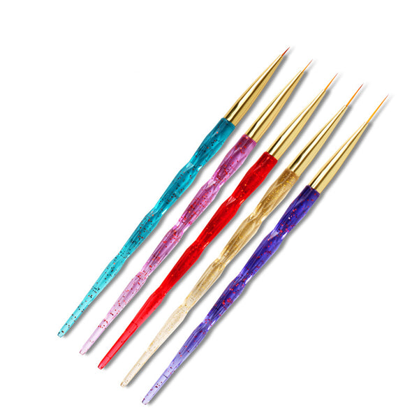 Nail Art/Detailing Brush Set (5pc)