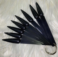 Black Stiletto Swatch Sticks