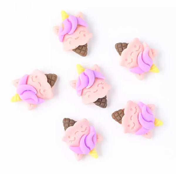 Kawaii Ice Cream Charms (10pc)