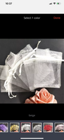 Organza Bags (Set of 10) (4”x6”)