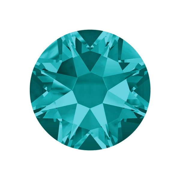 Cristales Swarovski Azul Zircon Flatback