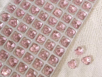 Pink Heart Rhinestones (Fancy)