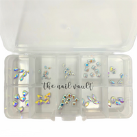 Swarovski Crystals AB Shapes Flatback Crystal Kit