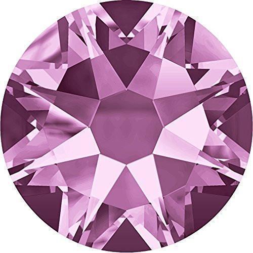 Cristales Swarovski Light Amethyst Flatback