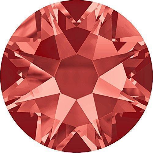 Cristales Swarovski Padparadscha Flatback